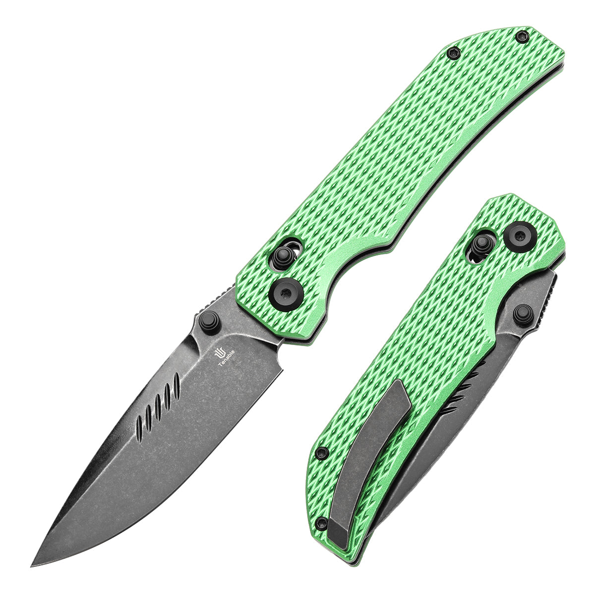Tenable Eaglestrike 铝手柄  Nitro-V钢   T1095V3  绿色  500