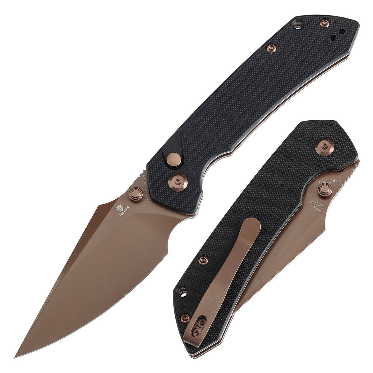 Tenable Fenrir   G-10手柄 14C28N钢  T1034F2  黑色  400
