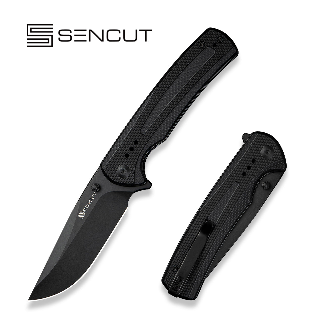 SENCUT Regnator   9Cr18MoV钢  G10手柄   S24057-1  黑色  300