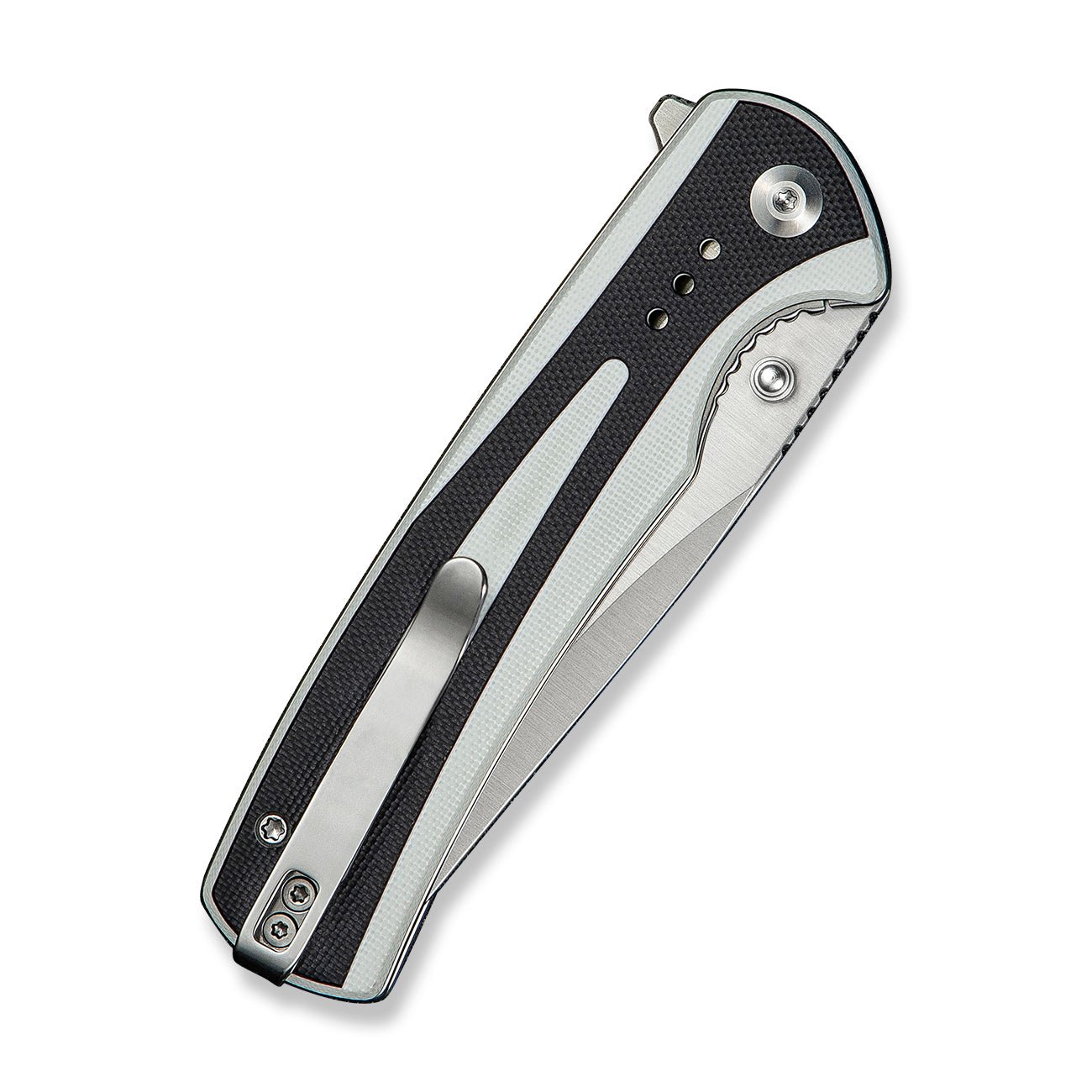 SENCUT Regnator   9Cr18MoV钢   G10手柄  S24057-3  黑白色  300