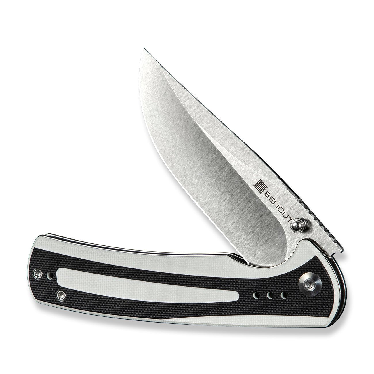 SENCUT Regnator   9Cr18MoV钢   G10手柄  S24057-3  黑白色  300