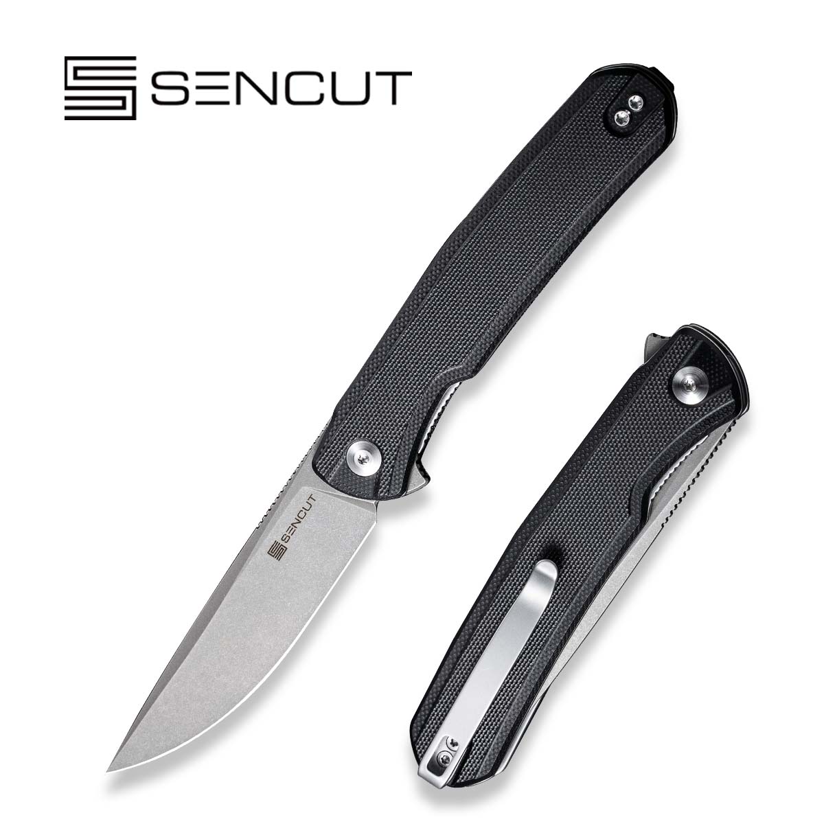 SENCUT Scitus  D2钢  G10手柄  S21042-1  黑色  260