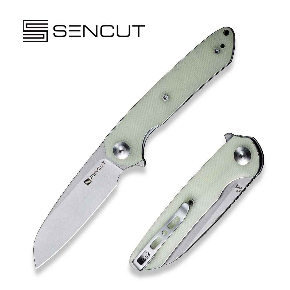 SENCUT Kyril  9Cr18MoV钢   G10手柄  S22001-2  自然色   200
