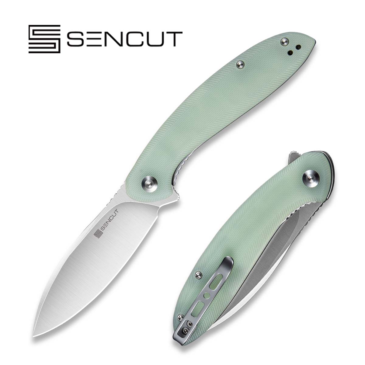 SENCUT San Angelo 9Cr18MoV钢   G10手柄   S21003-2  自然色   260