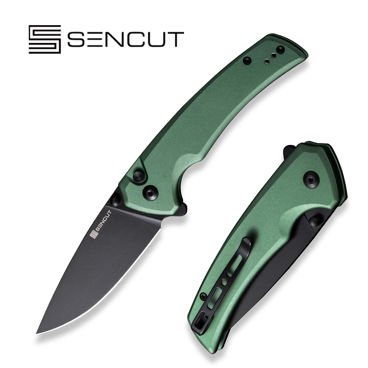 SENCUT Serene    D2钢  铝制手柄  S21022B-5  绿色  400