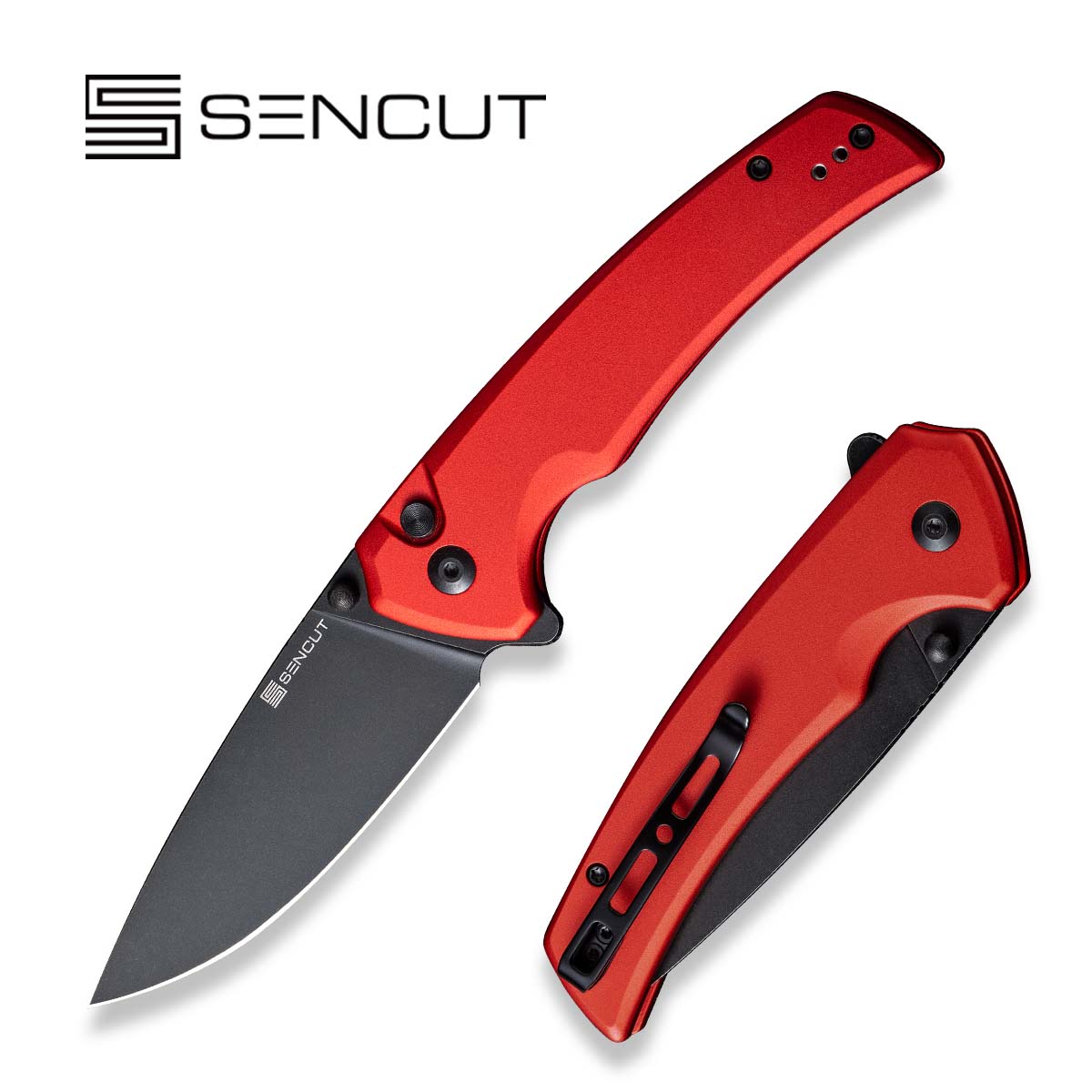 SENCUT Serene  D2钢  铝制手柄  S21022B-2  红色  400