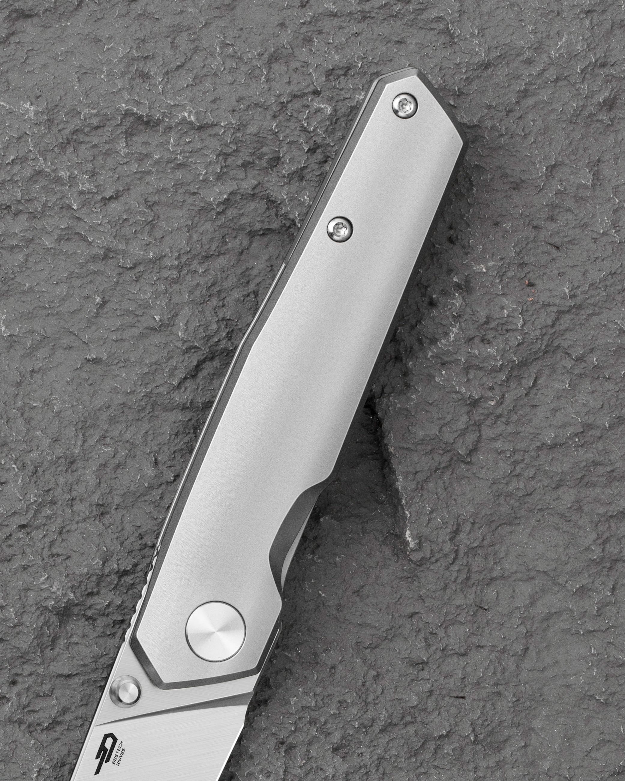 BESTECH VK-KUZE  M-CUT钢   钛手柄  BT2504A  钛原色  1700