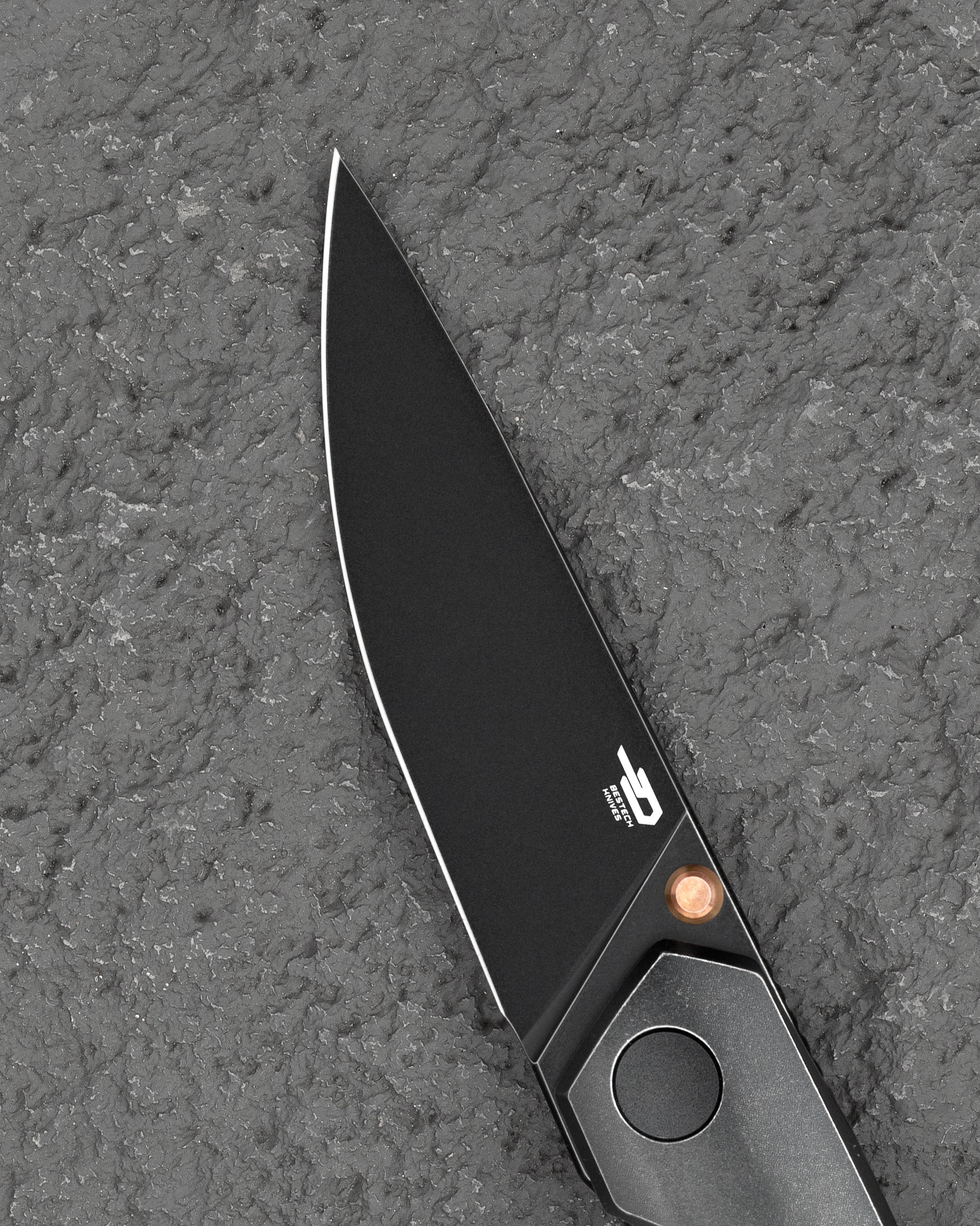 BESTECH VK-KUZE  M-CUT钢  钛手柄  BT2504C  钛黑色  1700