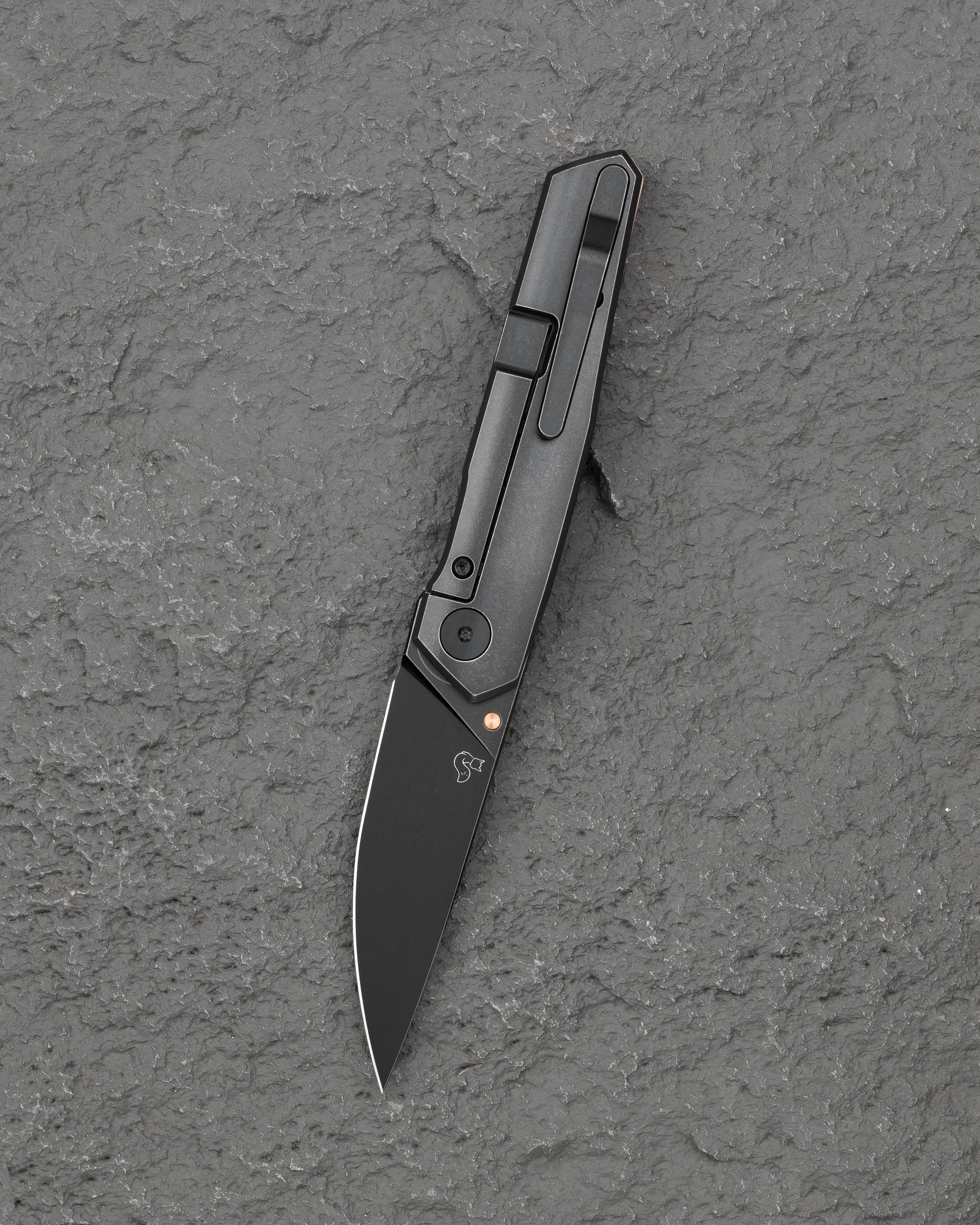 BESTECH VK-KUZE  M-CUT钢  钛手柄  BT2504C  钛黑色  1700