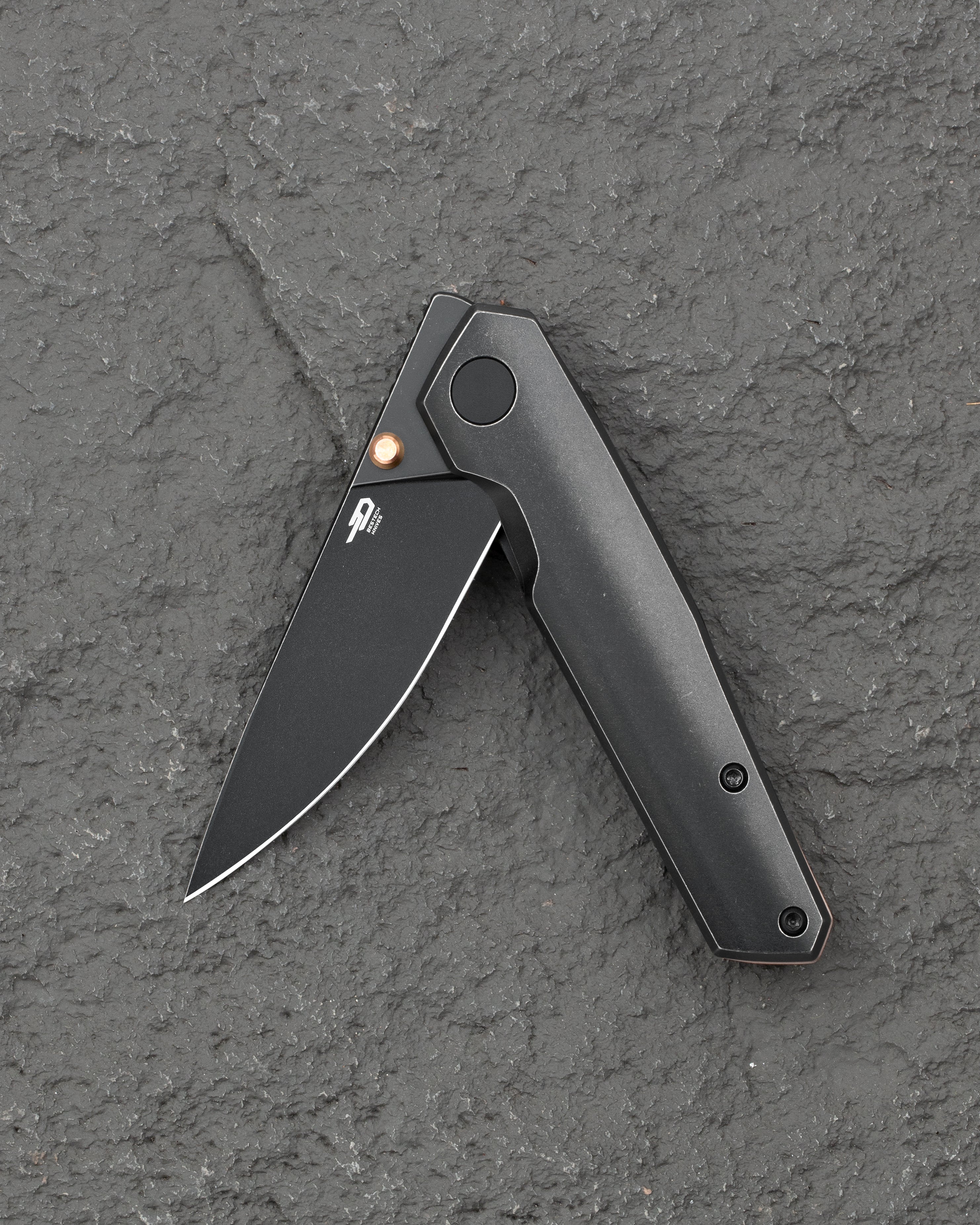 BESTECH VK-KUZE  M-CUT钢  钛手柄  BT2504C  钛黑色  1700