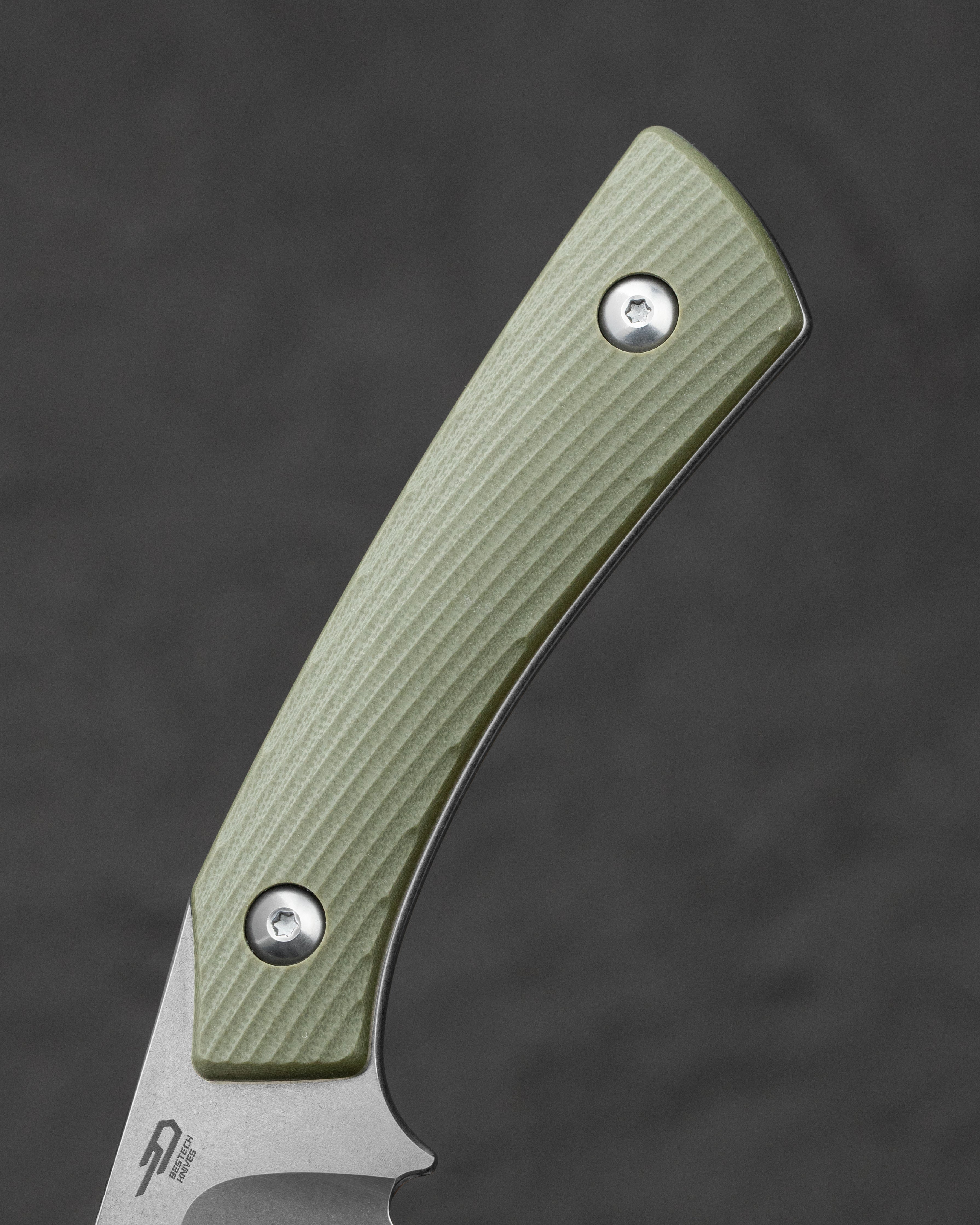 BESTECH STEP   D2钢   G10手柄   BFK06B   绿色  500