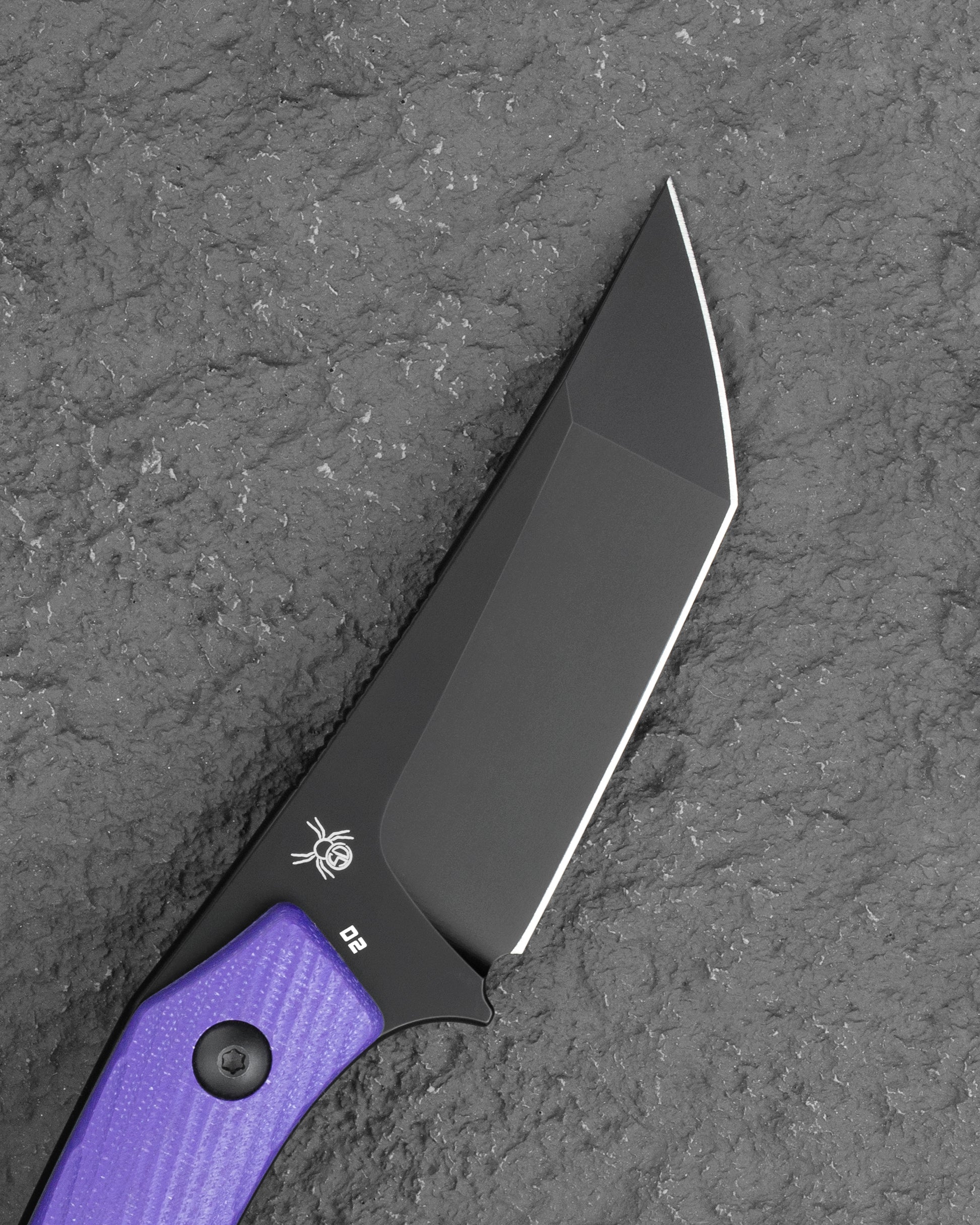 BESTECH STEP   D2钢   G10手柄   BFK06C  紫色   500
