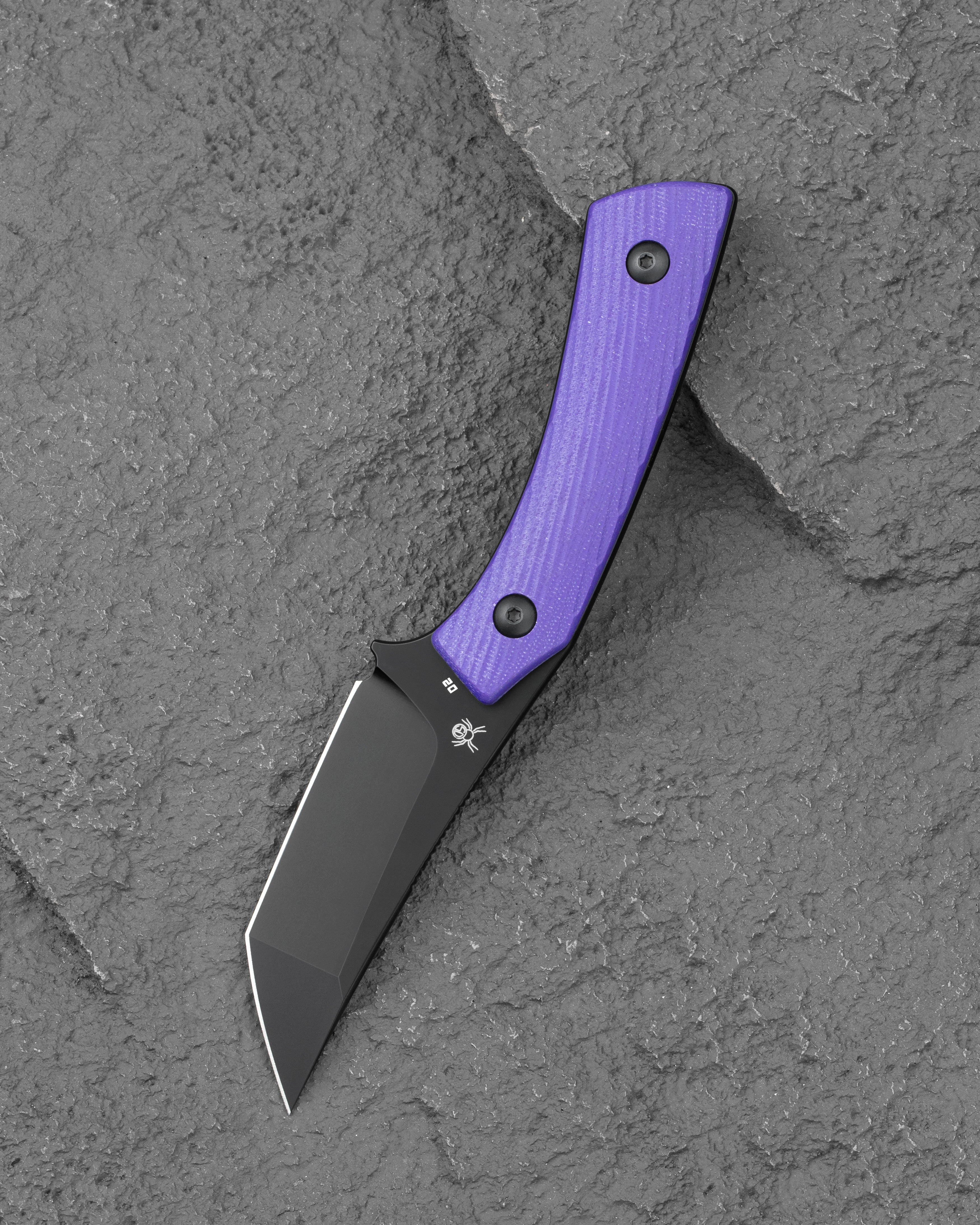 BESTECH STEP   D2钢   G10手柄   BFK06C  紫色   500