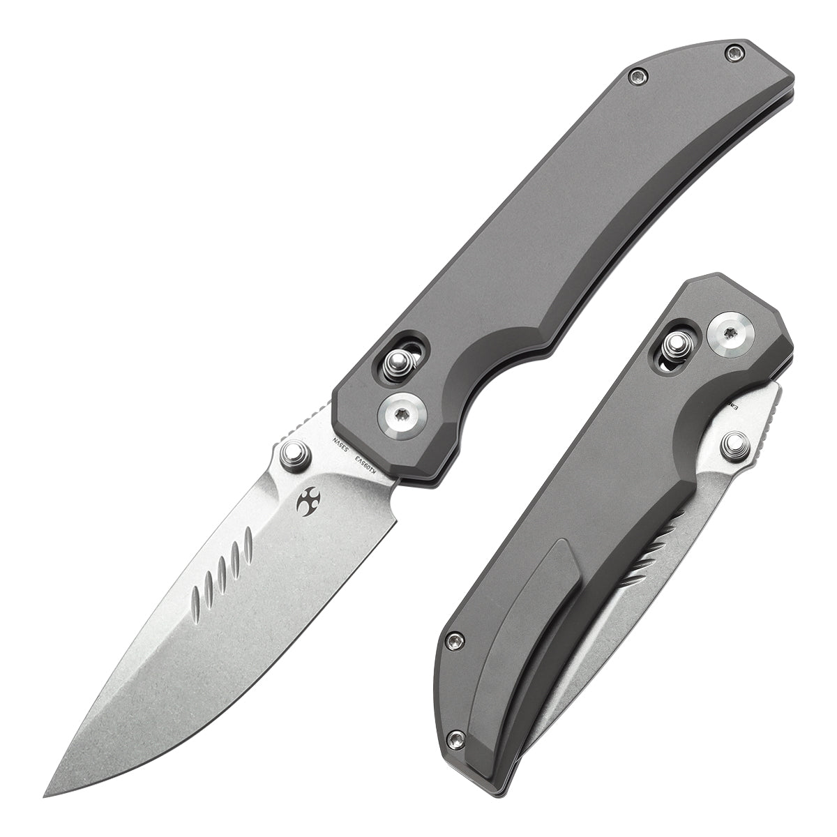 KANSEPT Eaglestrike CPM S35VN钢 钛手柄 K1095V3 钛原色 1200