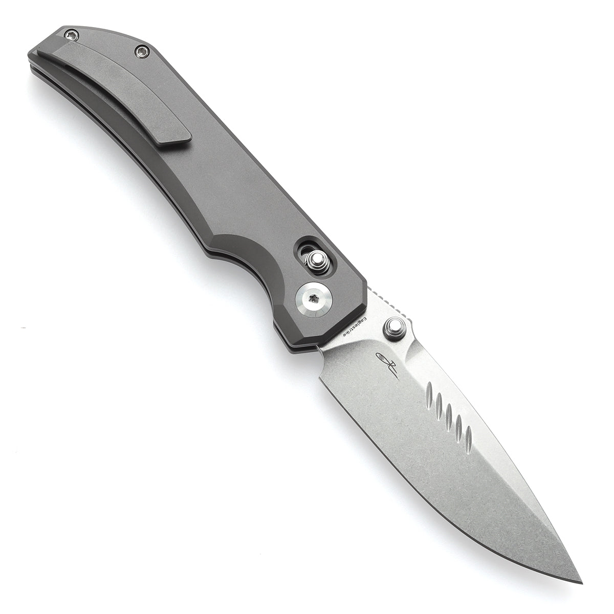 KANSEPT Eaglestrike CPM S35VN钢 钛手柄 K1095V3 钛原色 1200