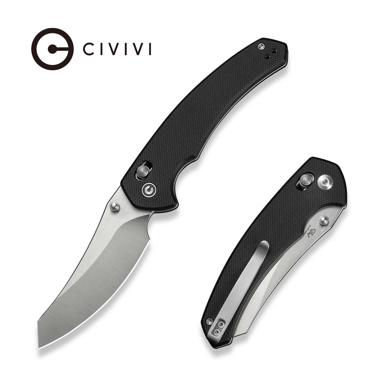 CIVIVI Sixgill Nitro-V钢 G10手柄 C24050-1 黑色 500