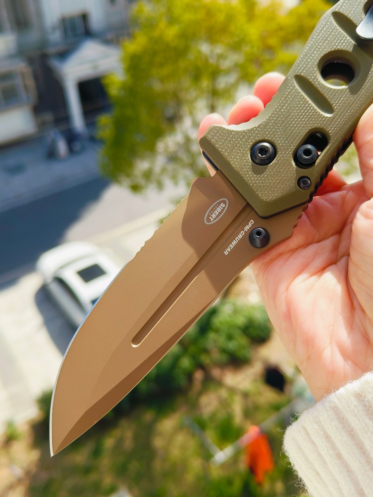 【售完】Benchmade Adamas 275SFE-2 CPM-CruWear钢 G10柄 棕色 1500