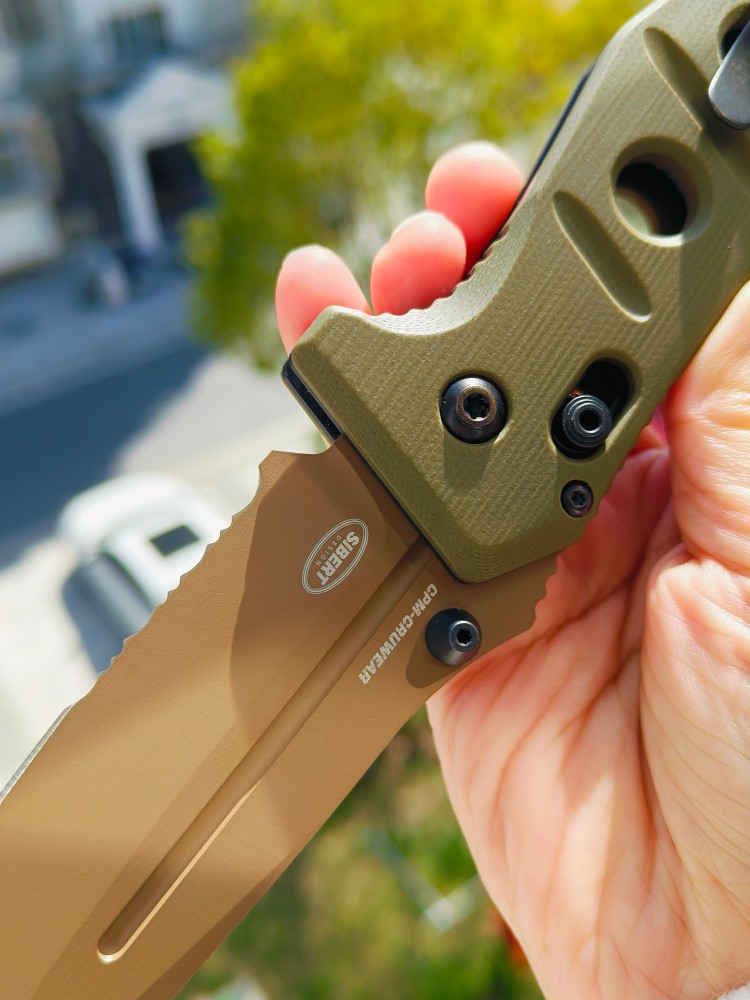 【售完】Benchmade Adamas 275SFE-2 CPM-CruWear钢 G10柄 棕色 1500