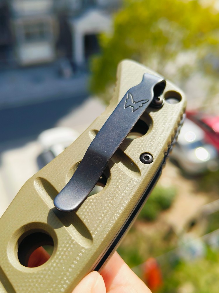 【售完】Benchmade Adamas 275SFE-2 CPM-CruWear钢 G10柄 棕色 1500