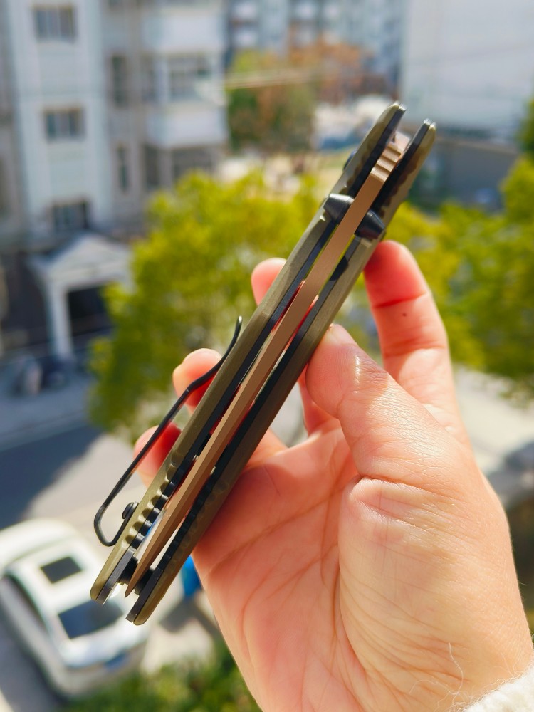【售完】Benchmade Adamas 275SFE-2 CPM-CruWear钢 G10柄 棕色 1500