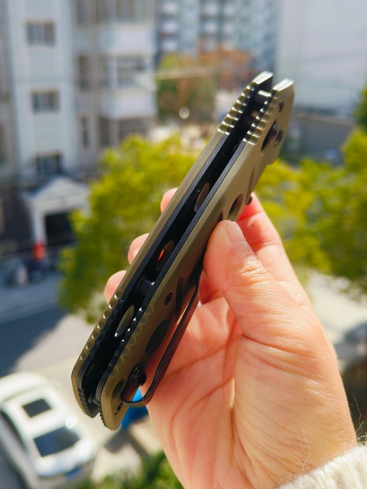 【售完】Benchmade Adamas 275SFE-2 CPM-CruWear钢 G10柄 棕色 1500