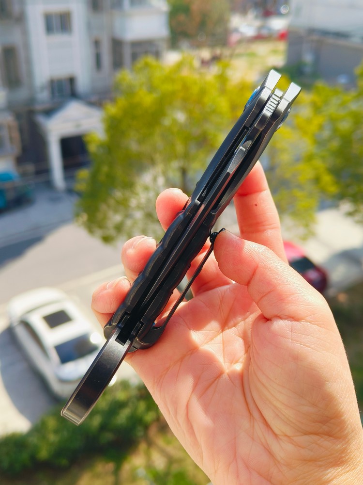 【售完】Rike Knives 瑞克 N690钢 钛柄 750