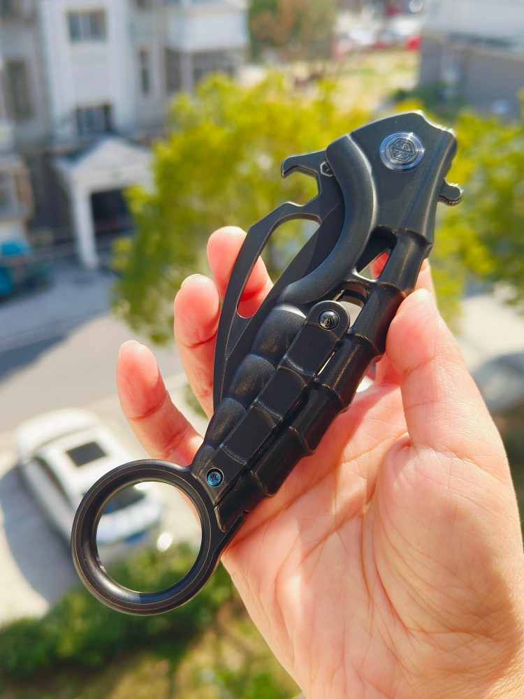 【售完】Rike Knives 瑞克 N690钢 钛柄 750
