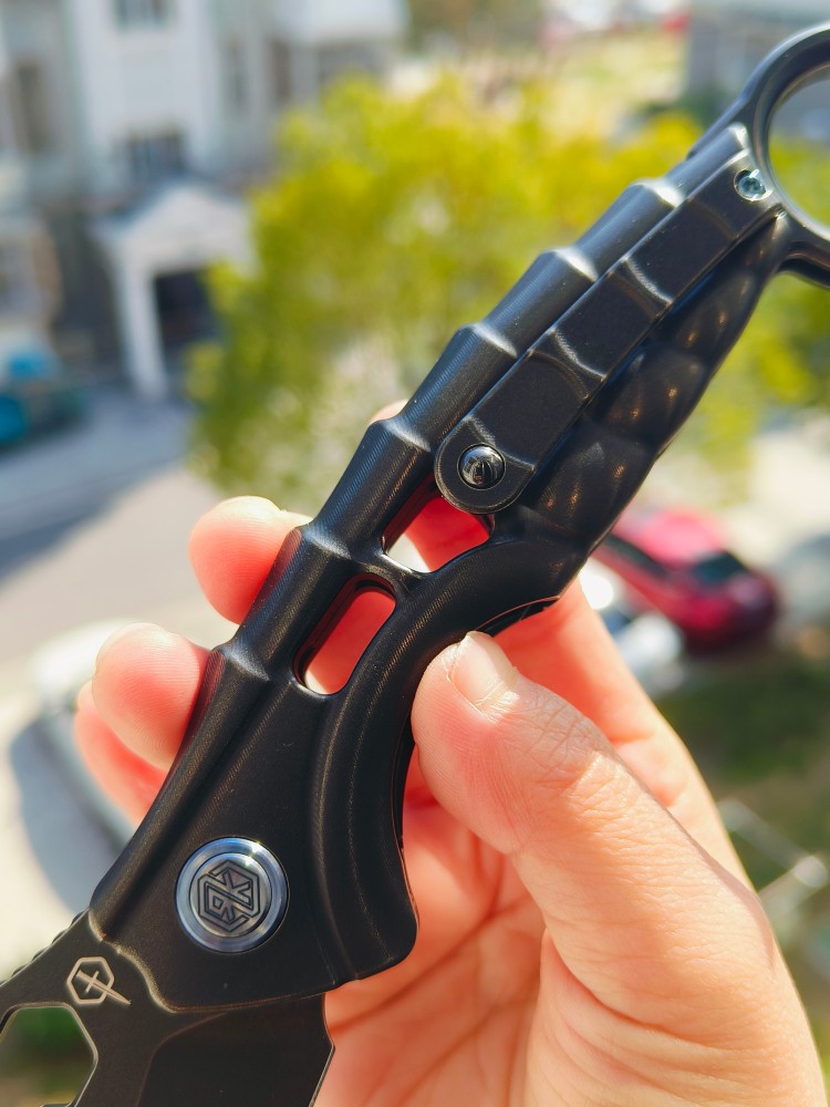【售完】Rike Knives 瑞克 N690钢 钛柄 750
