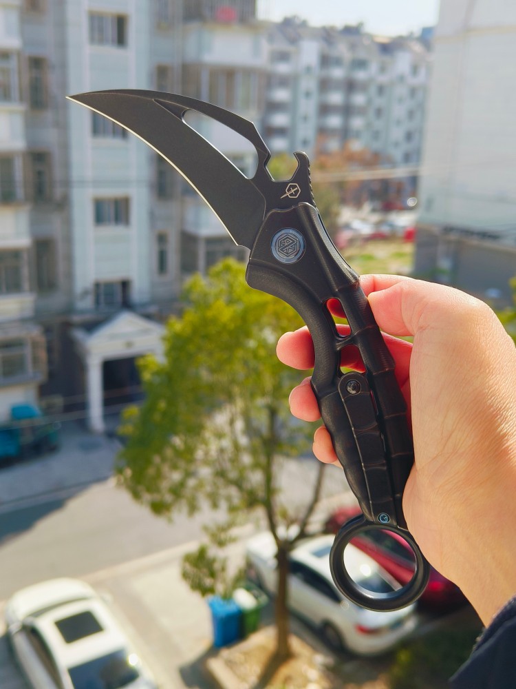 【售完】Rike Knives 瑞克 N690钢 钛柄 750