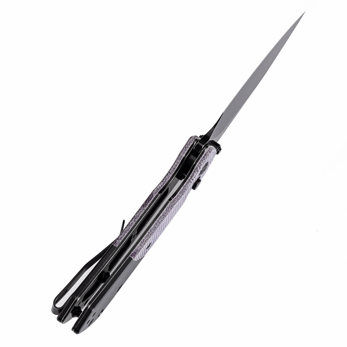 Tenable Fenrir 14C28N钢 Micarta+铝制手柄 T1034S5 紫色 500
