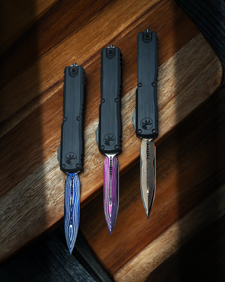 Microtech Marfione Select Ultratech Gen III ZBP OTF Purple Coppermai 13000