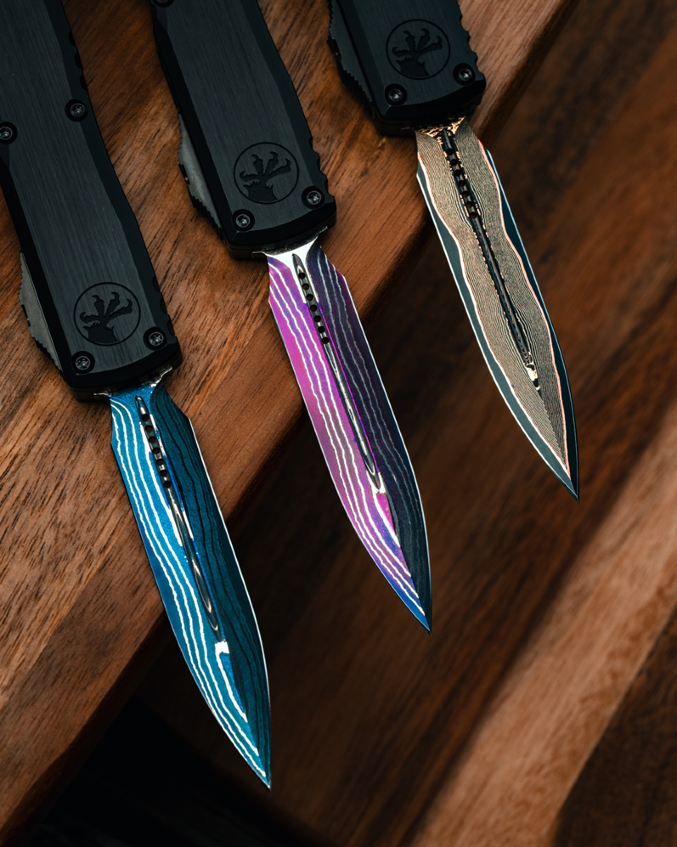 Microtech Marfione Select Ultratech Gen III ZBP OTF Purple Coppermai 13000