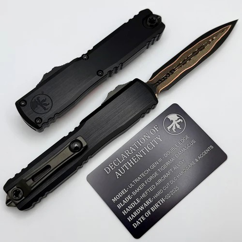 Microtech Marfione Select Ultratech Gen III ZBP OTF Purple Coppermai 13000