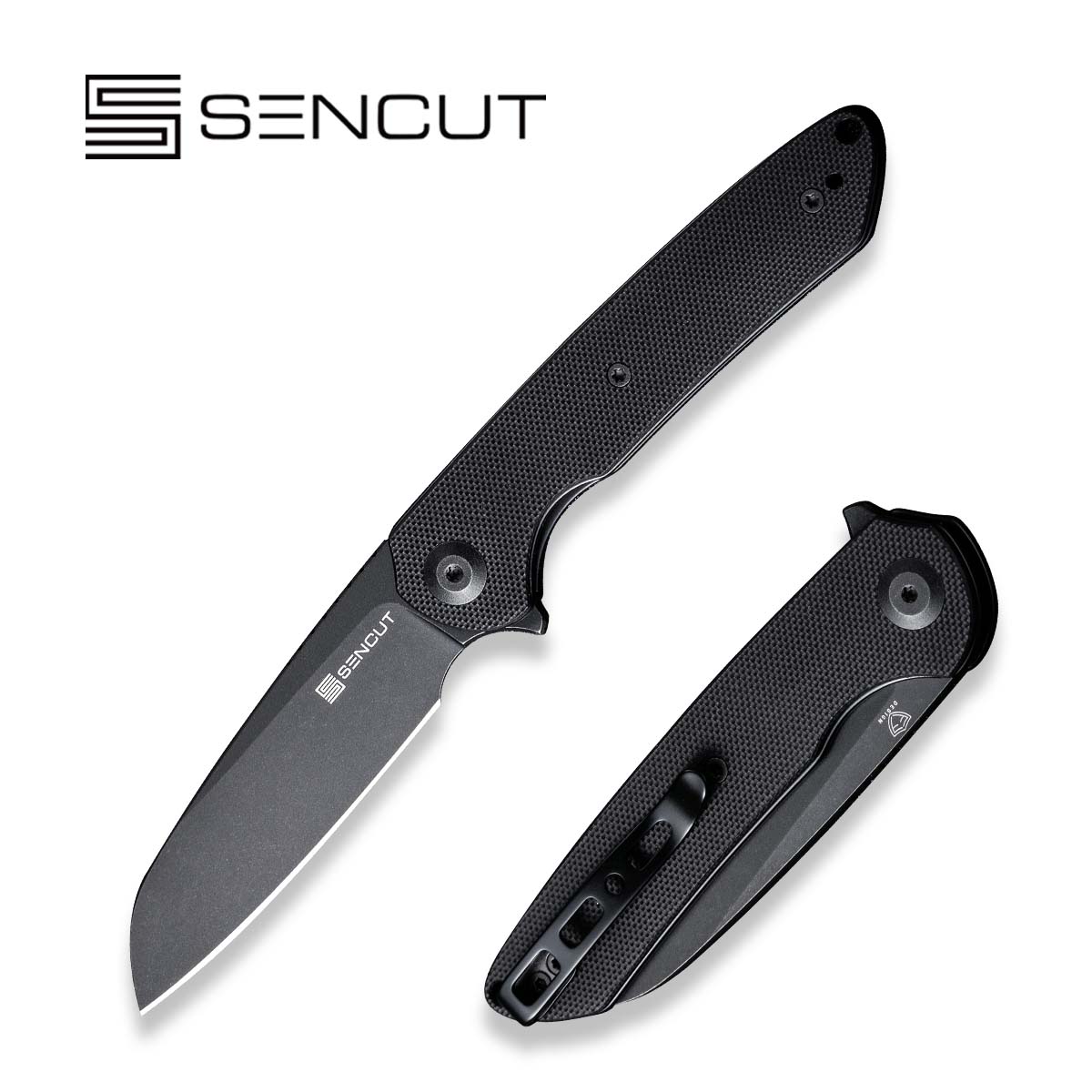 SENCUT Kyril   9Cr18MoV钢   G10手柄  S22001-1  黑色   200