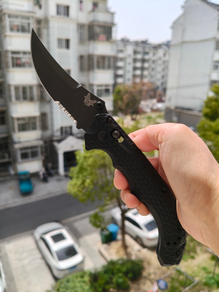 🆕 Benchmade Mini Bedlam 865SBK CPM-S90V钢 G10柄 2699