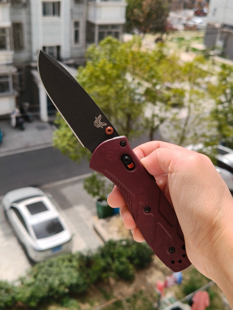 🆕 Benchmade 585BK-04 Mini Barrage CPM-S30V钢 Richlite柄 2450
