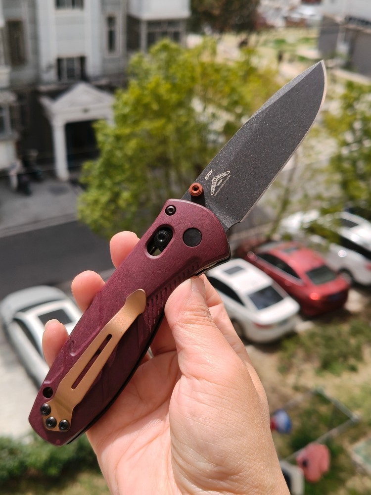 🆕 Benchmade 585BK-04 Mini Barrage CPM-S30V钢 Richlite柄 2450
