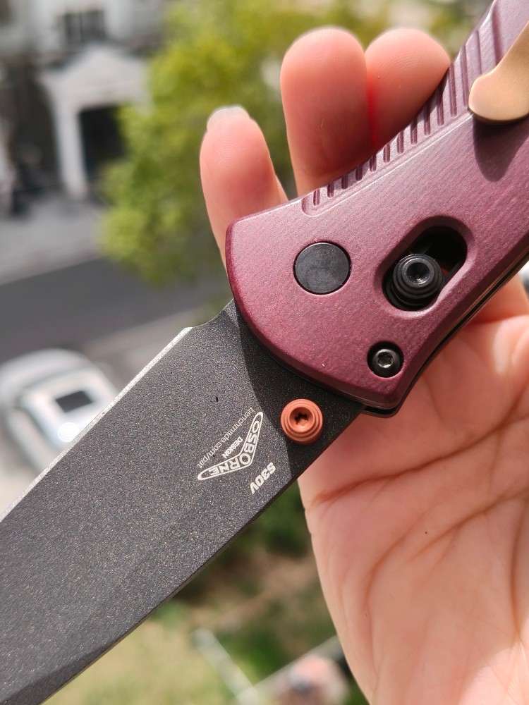 🆕 Benchmade 585BK-04 Mini Barrage CPM-S30V钢 Richlite柄 2450