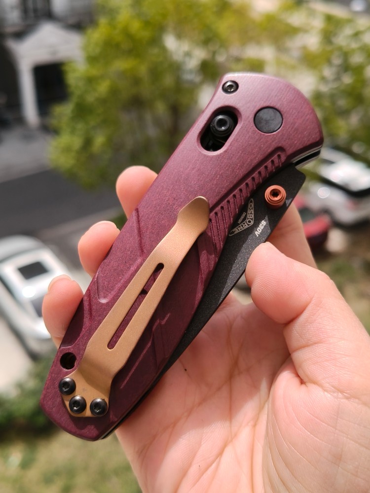 🆕 Benchmade 585BK-04 Mini Barrage CPM-S30V钢 Richlite柄 2450