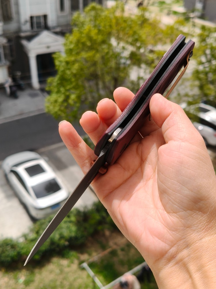 🆕 Benchmade 585BK-04 Mini Barrage CPM-S30V钢 Richlite柄 2450