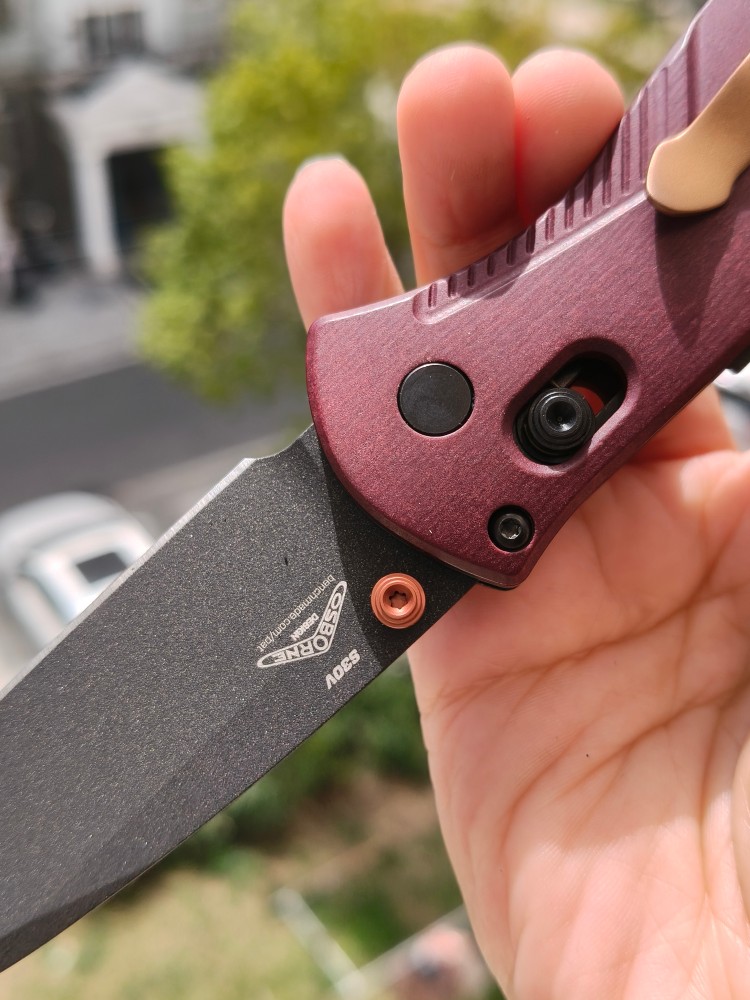 🆕 Benchmade 585BK-04 Mini Barrage CPM-S30V钢 Richlite柄 2450