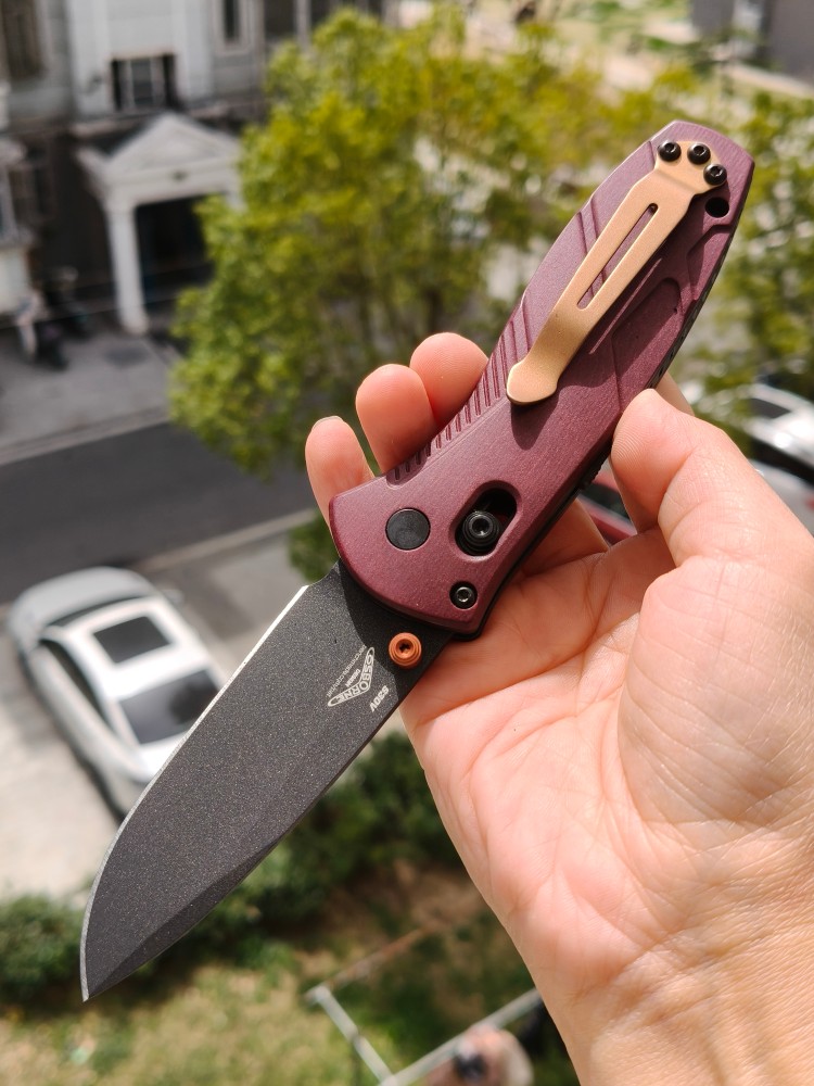 🆕 Benchmade 585BK-04 Mini Barrage CPM-S30V钢 Richlite柄 2450