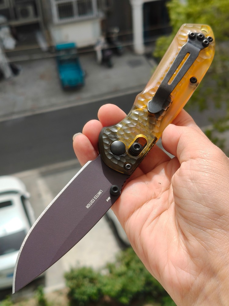 🆕 Benchmade Mini Freek 565PL-2501 CPM-M4钢 PEI ULTEM 柄 限量版 2299