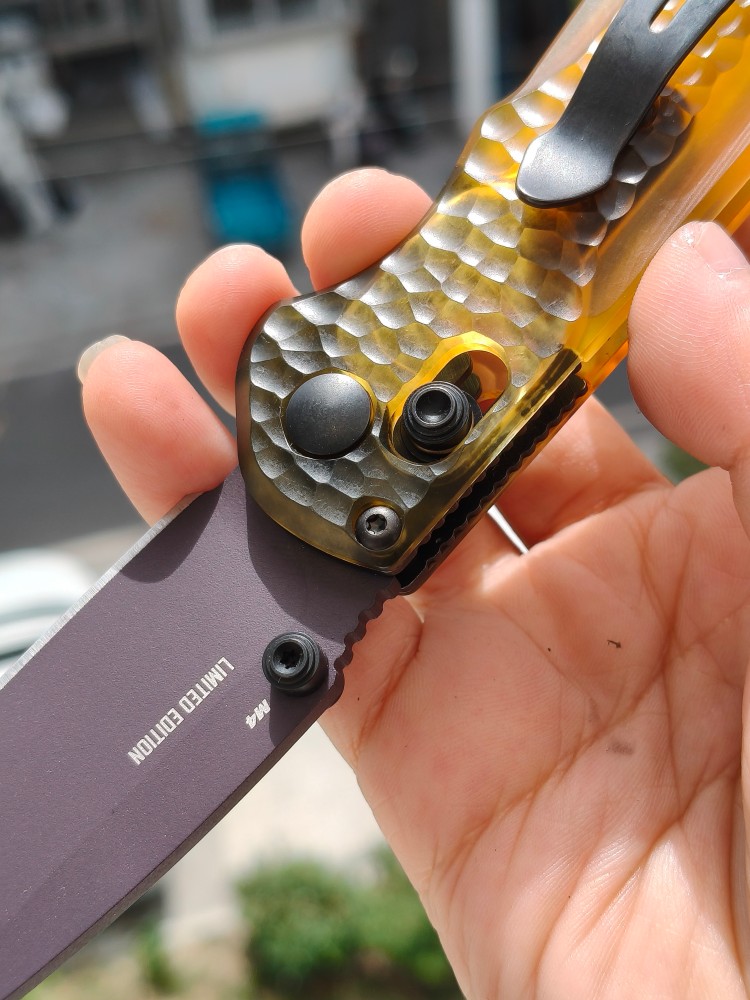 🆕 Benchmade Mini Freek 565PL-2501 CPM-M4钢 PEI ULTEM 柄 限量版 2299