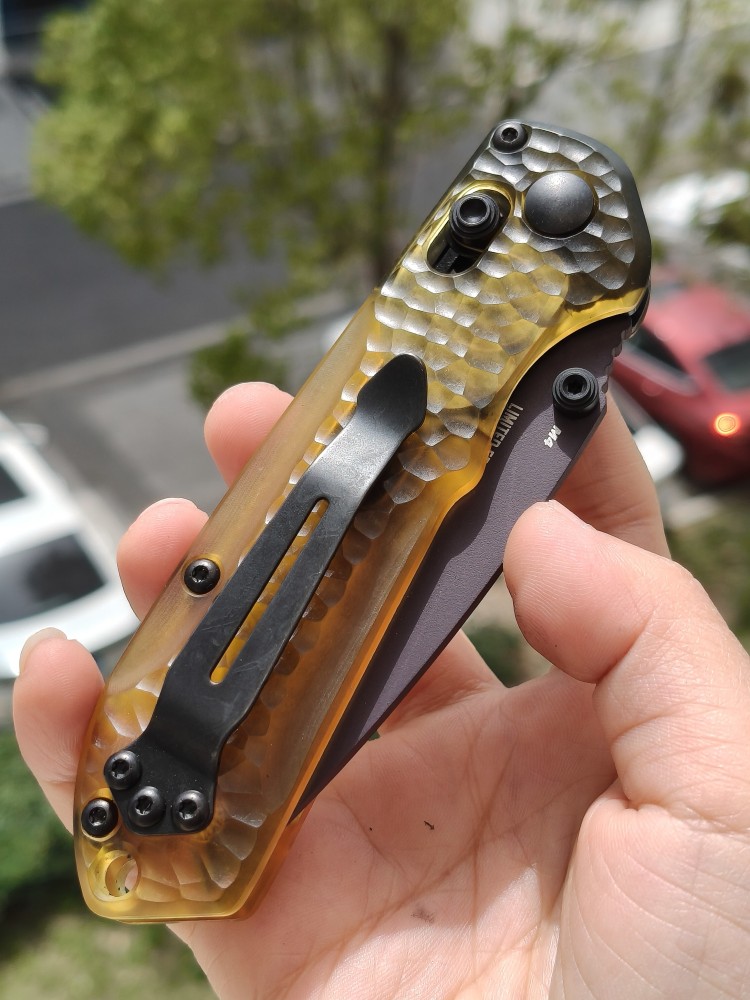 🆕 Benchmade Mini Freek 565PL-2501 CPM-M4钢 PEI ULTEM 柄 限量版 2299