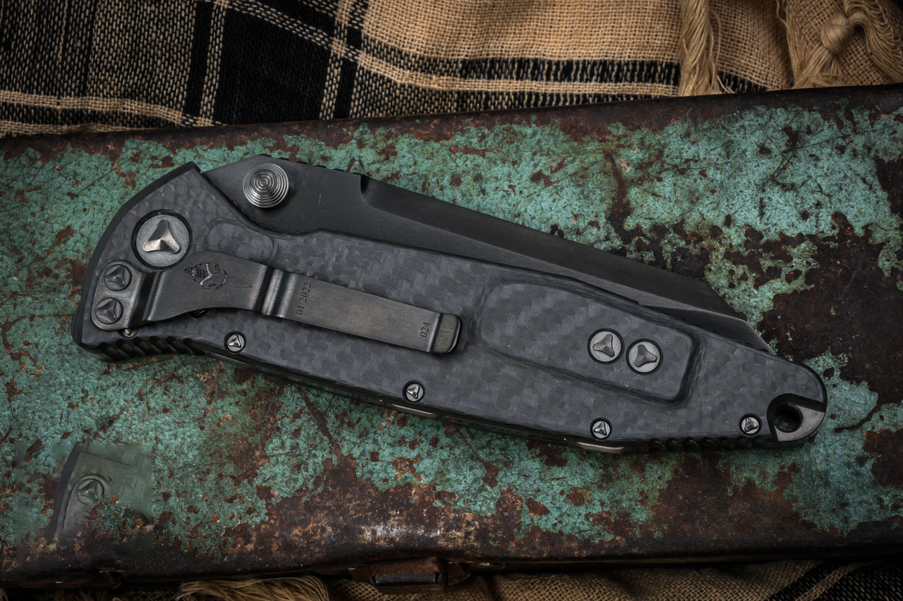 Marfione Socom Elite Warcom M390钢 碳纤维手柄 MCKWAR-CF-IR 黑色 29250