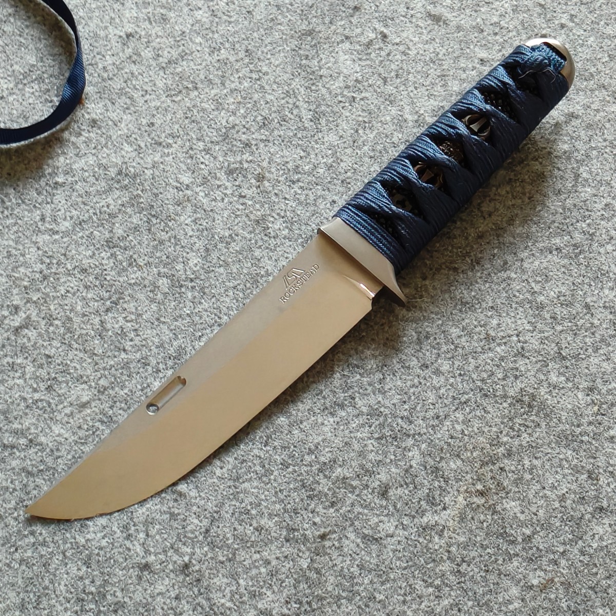 【瑕疵品】日本花田洋运 VG10包裹ZDP-189钢 编号：L286 蓝色 12000