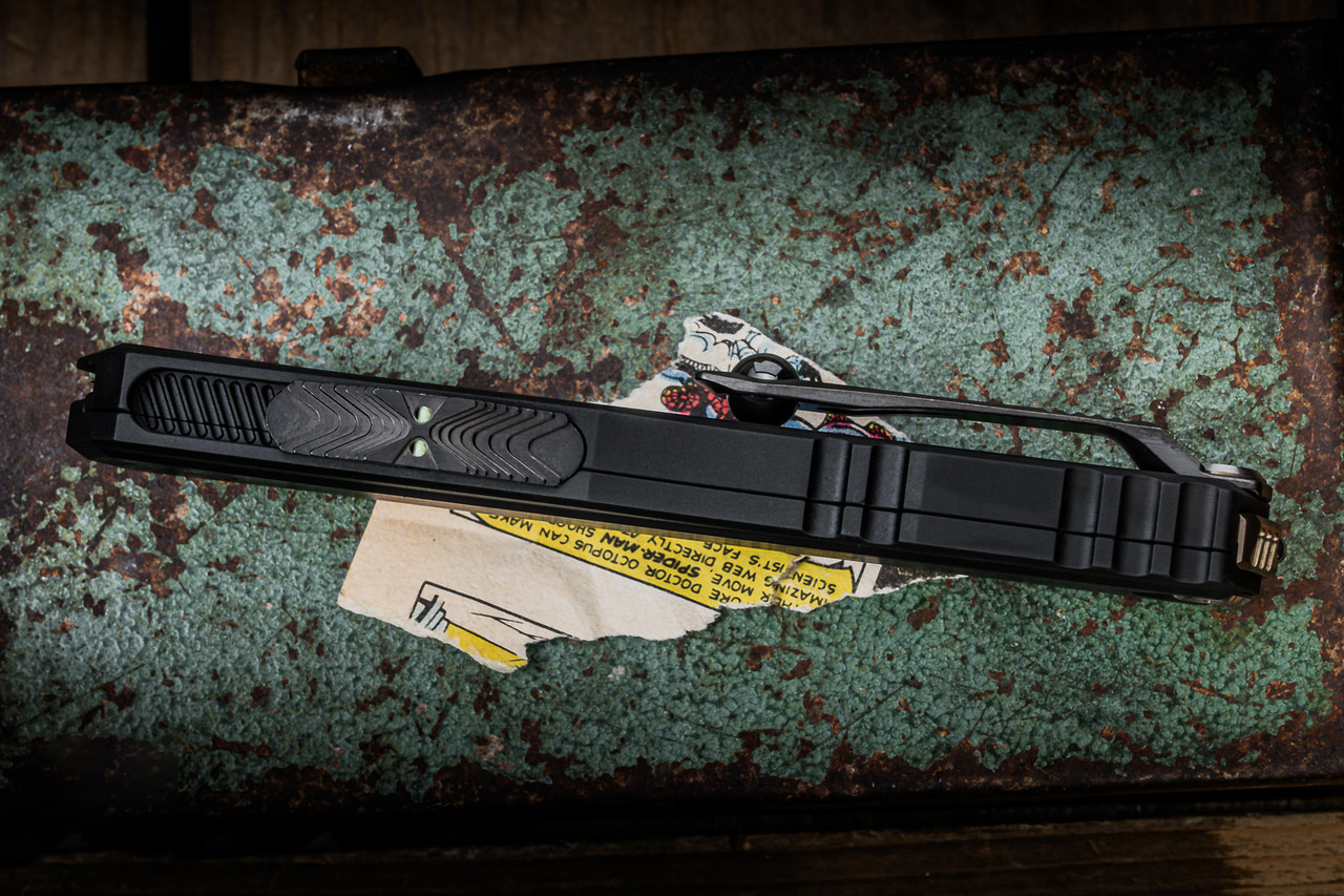 Microtech/Marfione Cypher II OTF M390MK钢 铝制手柄 MCT1242-16MS1 黑色 13500