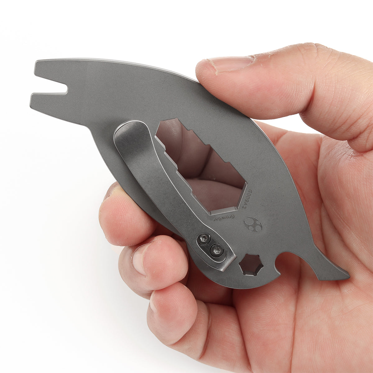 Kansept EDC CrowBar  普通钛 G009A2 钛灰色 180