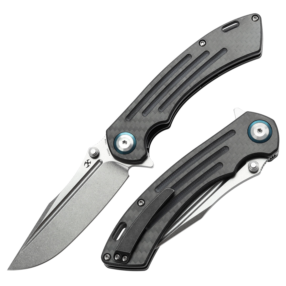KANSEPT Pretatout CPM S35VN钢 碳纤维+G10手柄 K1032A5 黑色 700